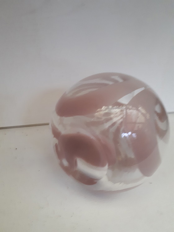 Image 1 of Garland glass vase purple