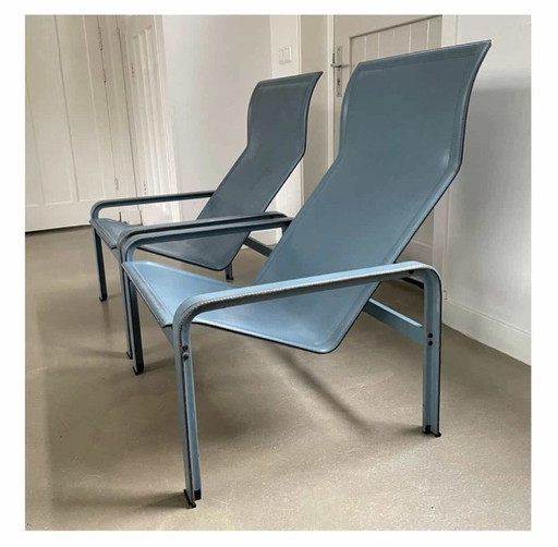 2x Lounge Chairs Matteo Grassi