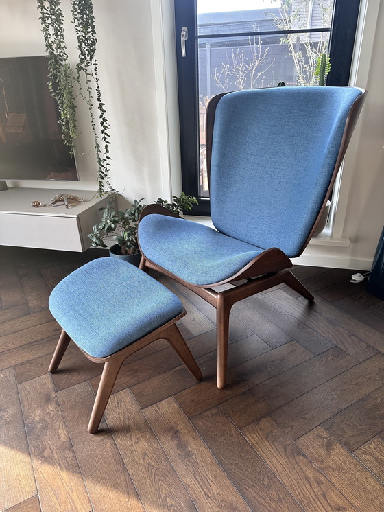 Image 1 of Umage Reader Chair And Footstool.