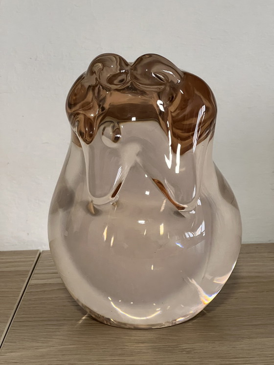 Image 1 of Pino Signoretto (1944-2017), Signed Glass Sculpture, Family. 