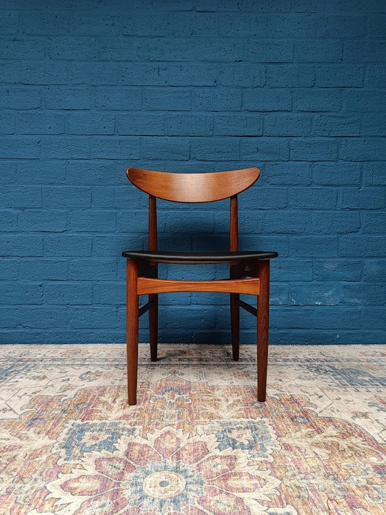 Image 1 of 6x Chaises Vintage Danish Design