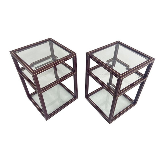 Image 1 of Pair of vintage side tables by Pierre Vandel, France 1970s