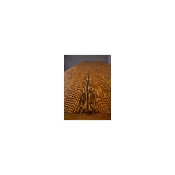 Image 1 of Vintage table in brushed spruce by Maxvintage Sas