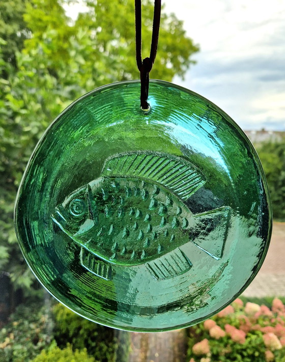 Image 1 of Lindshammar - Window Hanger / Sun Catcher With Fish By Christer Sjögren