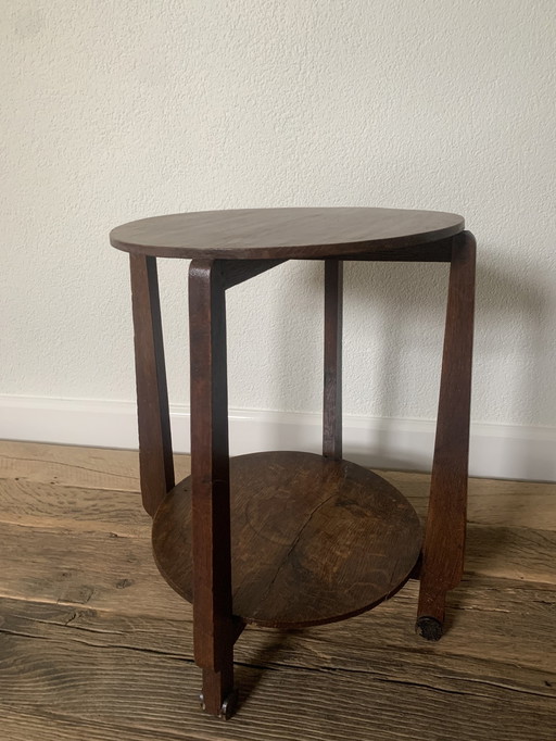 Amsterdam school side table