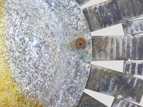 Image 1 of Brutalist Soleil Vintage wall lamp - Tom Ahlström & Hans Ehrlich