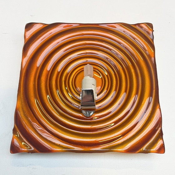 Image 1 of Ceramic Wall Lamp From Pan International, 1980'S