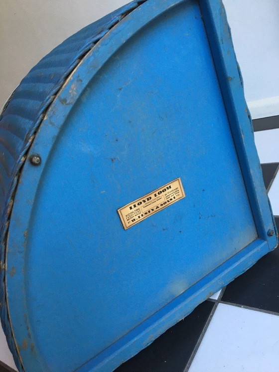 Image 1 of Lloyd Loom Laundry Basket With Glass Top