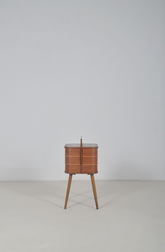 Image 1 of Scandinavian mid-century sewing chest, 1960s