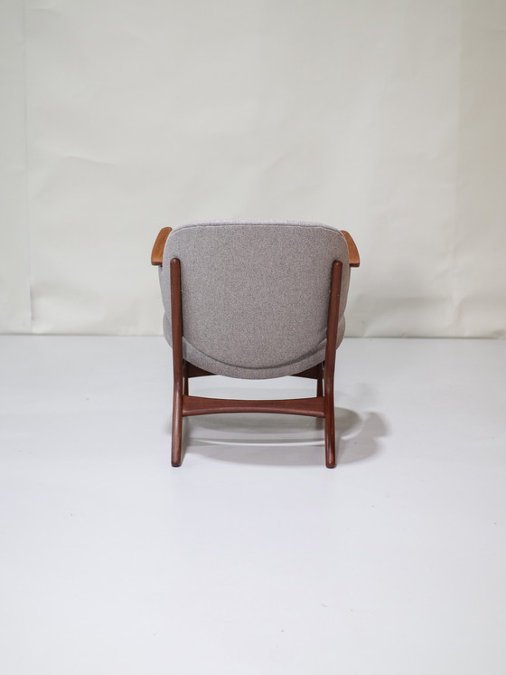 Image 1 of Carl Edward Matthes 33 fauteuil danois années 1950