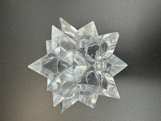 Image 1 of 4 X Mid - Century Lucite Candlestick Set