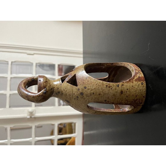 Image 1 of Candeliere vintage in pirite arenaria di Guy Baudat, 1960