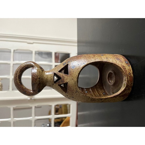 Image 1 of Candeliere vintage in pirite arenaria di Guy Baudat, 1960