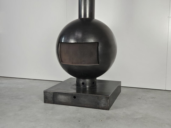 Image 1 of Stufa a sfere brutalista d'epoca Dries Kreijkamp