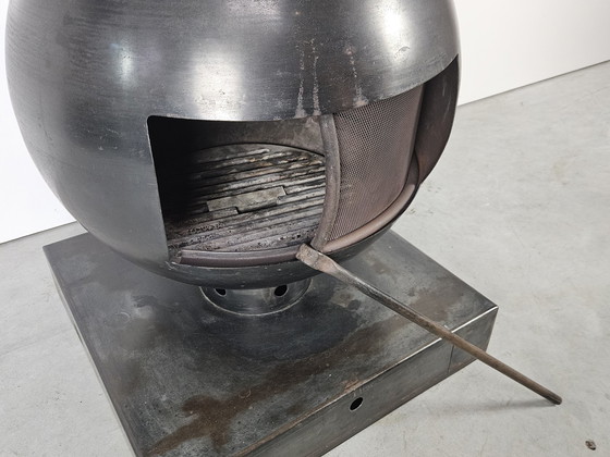 Image 1 of Stufa a sfere brutalista d'epoca Dries Kreijkamp