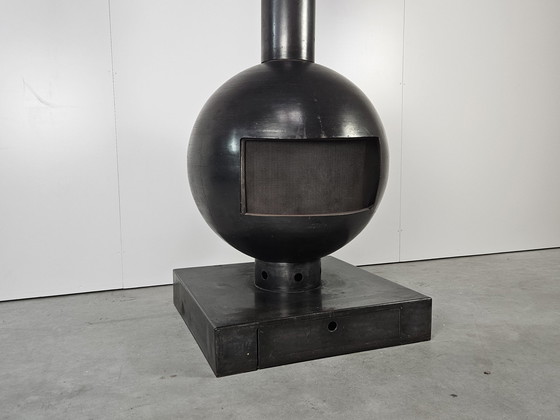 Image 1 of Stufa a sfere brutalista d'epoca Dries Kreijkamp