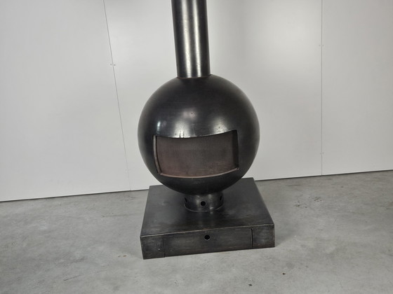 Image 1 of Stufa a sfere brutalista d'epoca Dries Kreijkamp