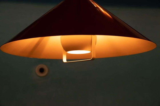 Image 1 of Vintage Danish design pendant lamp, Horn minimalist pendant 70s