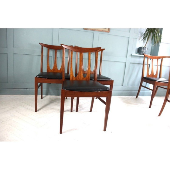 Image 1 of Set of 5 mid century G-plan Brasillia dining chairs