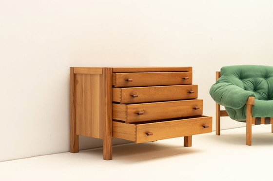 Image 1 of Maison Regain Chest Of Drawers With Leather Handles