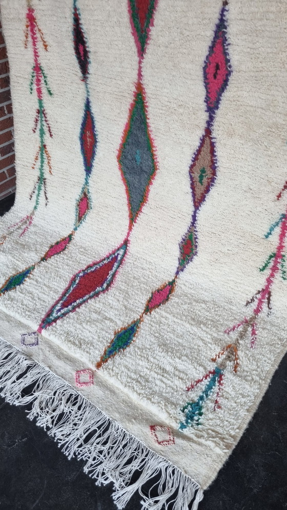 Image 1 of Tapis berbère, tapis azilal en laine véritable