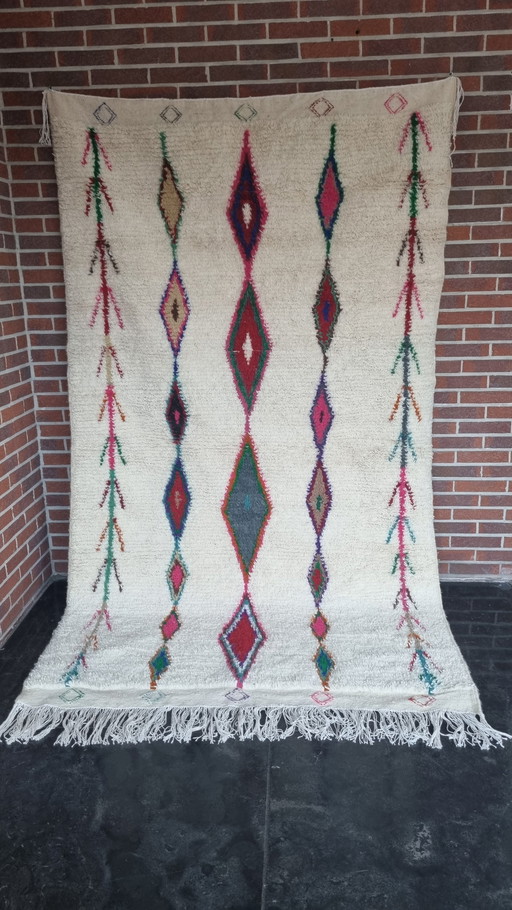 Tapis berbère, tapis azilal en laine véritable