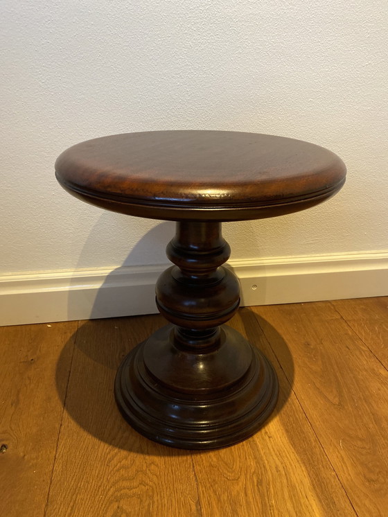 Image 1 of Antique Walnut Side Table/Plant Table