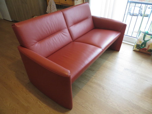 Terracotta Leolux Boavista 2.5 Seater Sofa