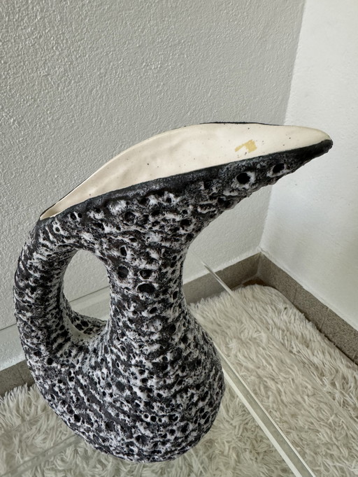 Ceramic Lava Pitcher 60s