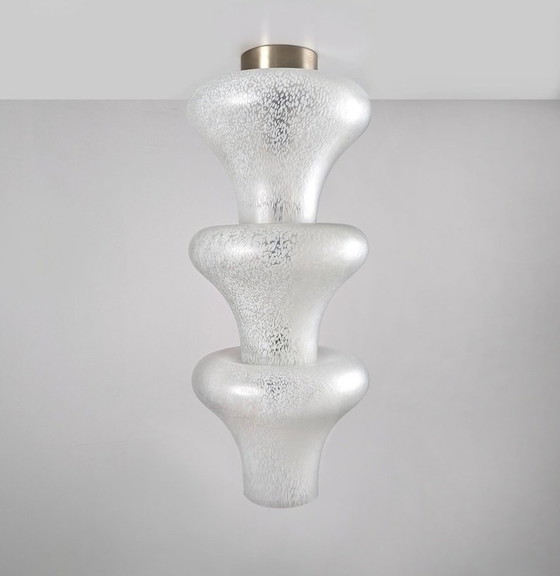 Image 1 of Murano Lamp By Carlo Nason For Mazzega 1970S