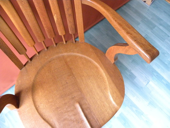 Image 1 of Oak Office Chair