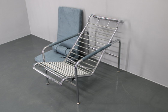 Image 1 of 1980S Zanotta "Genni" Adjustable Lounge Chair, Italy