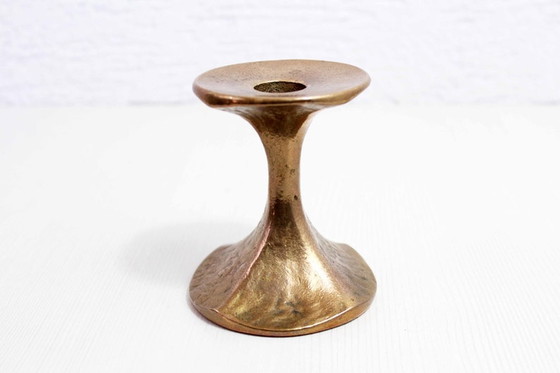 Image 1 of Brutalist Harjes candlestick from the 60s