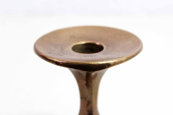 Image 1 of Brutalist Harjes candlestick from the 60s