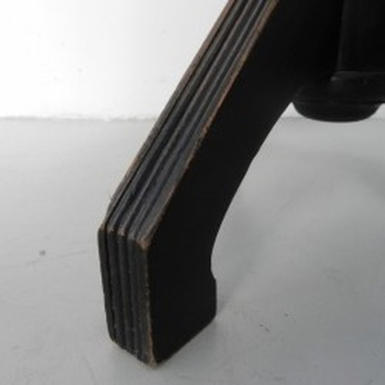 Image 1 of Art Deco piano stool on tripod 