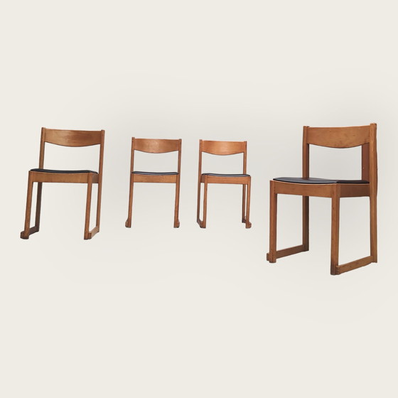 Image 1 of Four vintage chairs