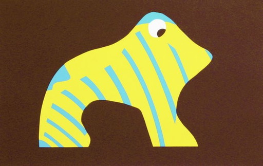 Jan Snoek - Remus 8 – lithos zeefdrukken, Paper, Modern