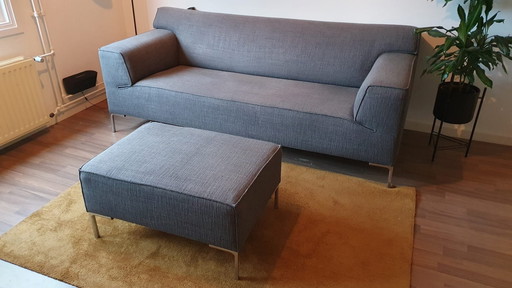 2X Design On Stock - Bloq Bench 2.5Seater + Footstool