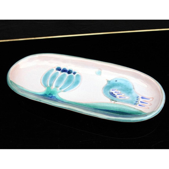Image 1 of Vassoio tascabile in ceramica vintage Cloutier Brothers, 1950