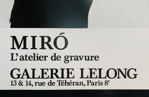 Joan Miró - "L'Atelier De Gravure".