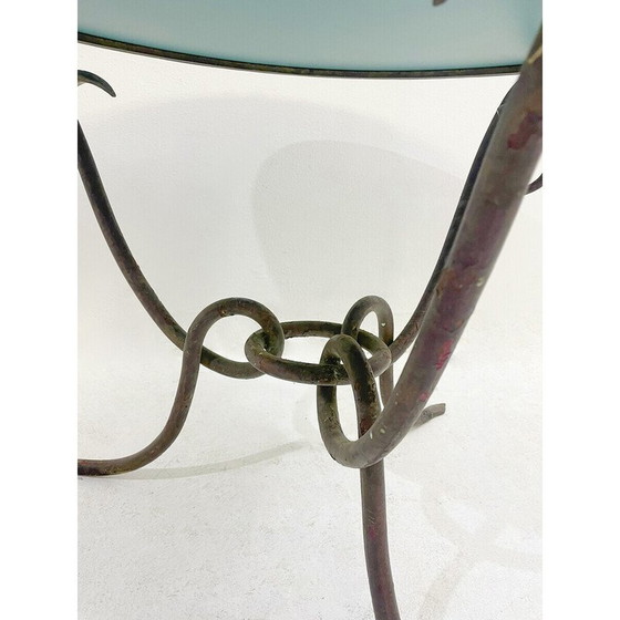 Image 1 of Tavolino vintage Art Déco di René Drouet, Francia 1940