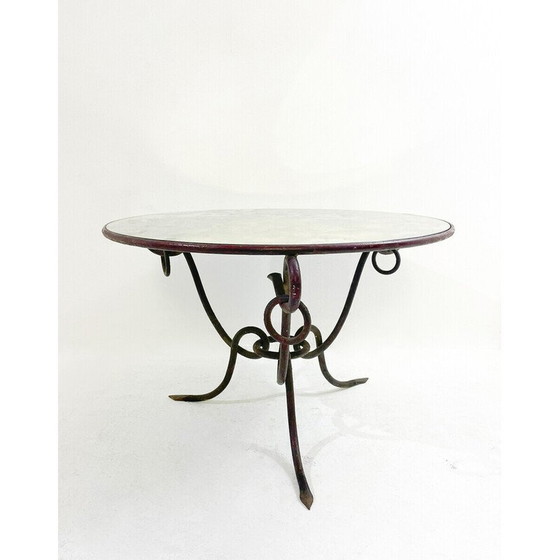 Image 1 of Tavolino vintage Art Déco di René Drouet, Francia 1940