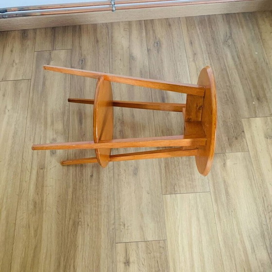 Image 1 of Vintage 2-tier pedestal table, 1960