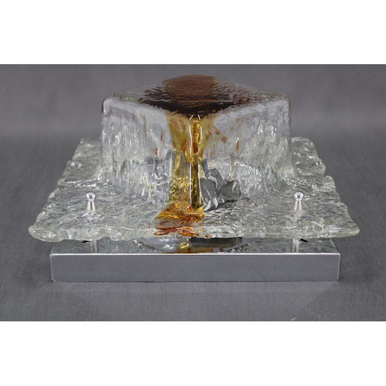 Image 1 of Vintage Murano glass ceiling lamp, Italy 1970