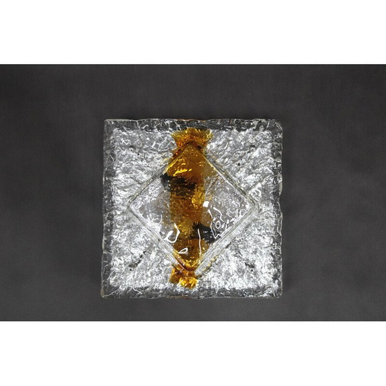 Image 1 of Vintage Murano glass ceiling lamp, Italy 1970