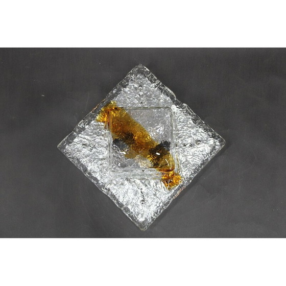 Image 1 of Vintage Murano glass ceiling lamp, Italy 1970