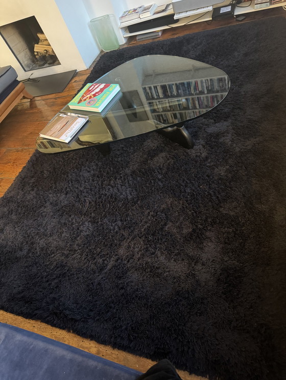 Image 1 of Black High Pile Wool Carpet