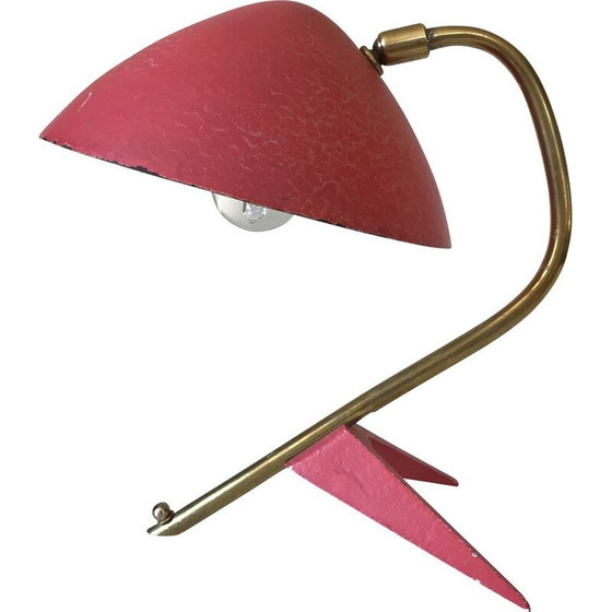 Image 1 of Lampada cocotte vintage in ottone e metallo