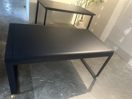 Fermob Bellevie Coffee Table Showroom Deep Blue