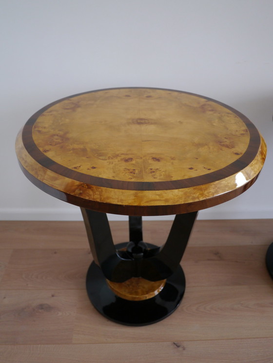 Image 1 of 2x Tables d'appoint Art Déco